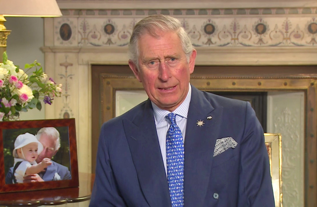 See a New Photo of Prince George With Prince Charles! - E! Online